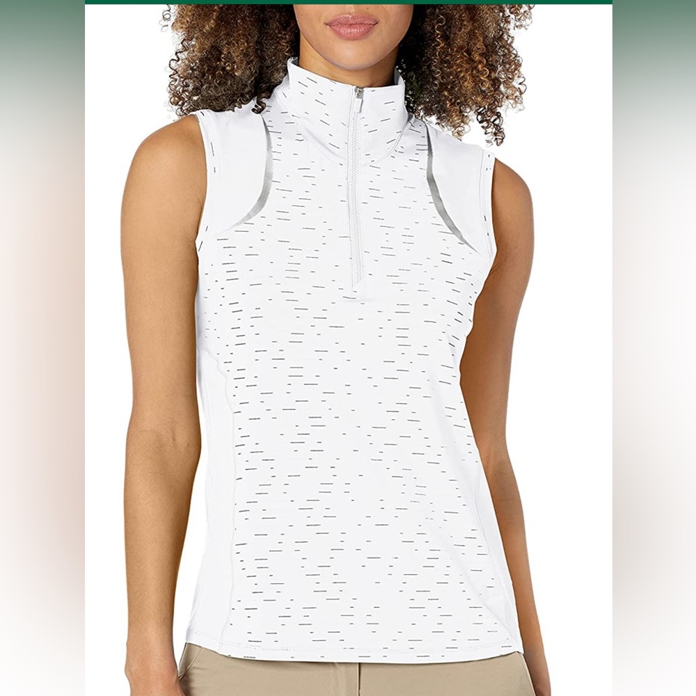 Cutter & Buck Annika CB DryTec 50+ UPF Performance Activewear Top, S
